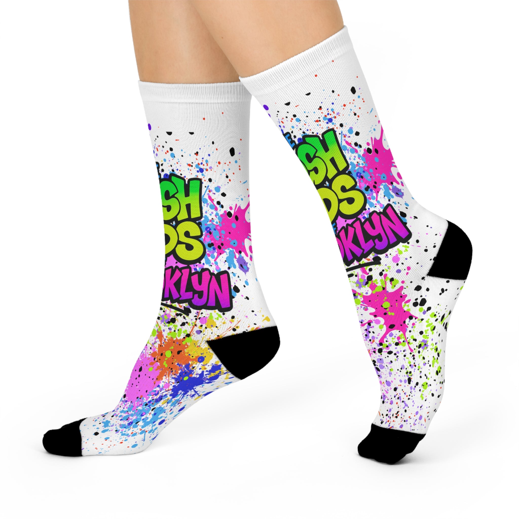 OG Fresh Kids of Brooklyn Cushioned Crew Socks