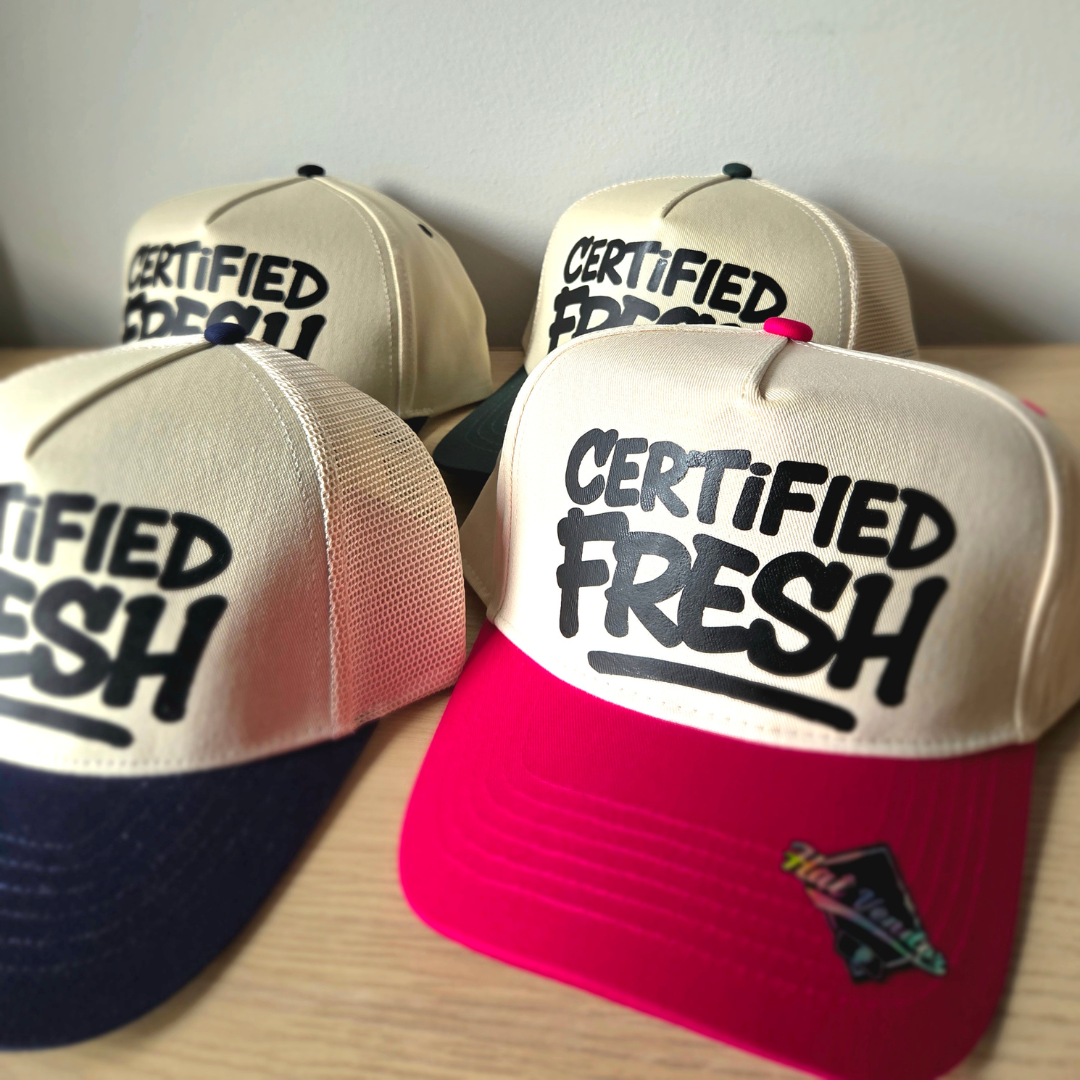 Certified Fresh Snapback – Classic Ink Edition