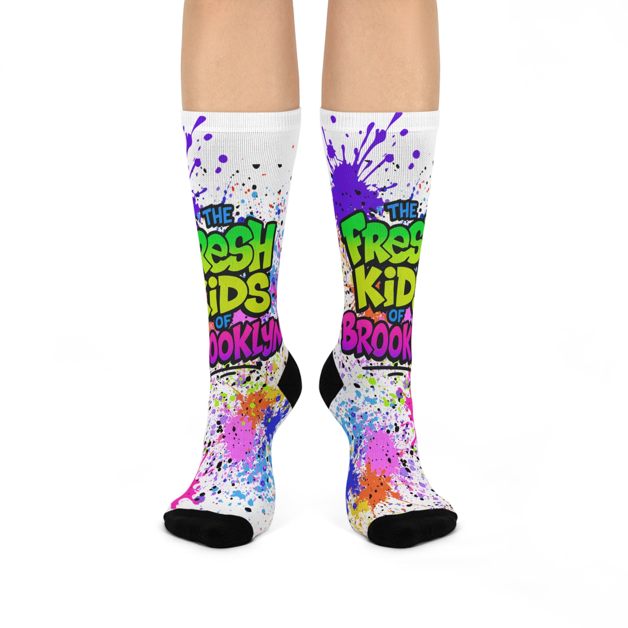 OG Fresh Kids of Brooklyn Cushioned Crew Socks