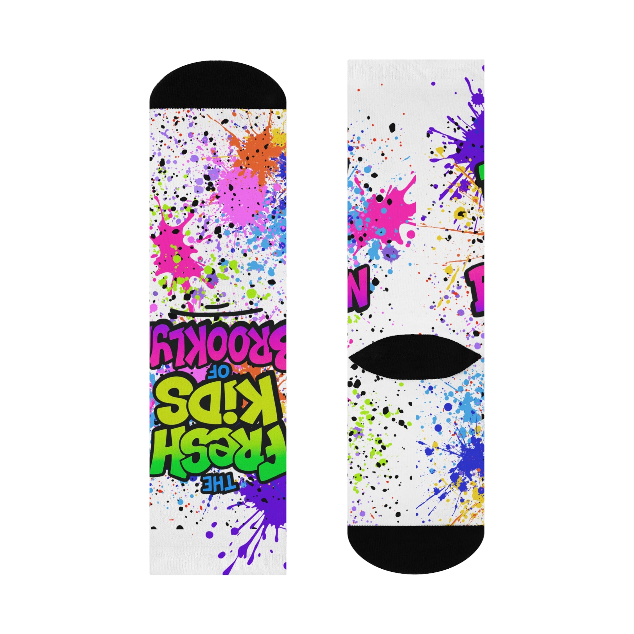 OG Fresh Kids of Brooklyn Cushioned Crew Socks